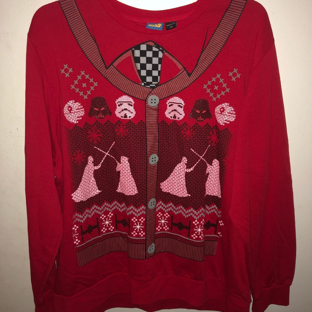 Star Wars light Christmas Sweater